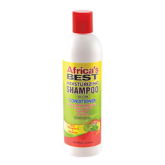 Africa's Best: botella verde del champú hidratante lista para uso diario.