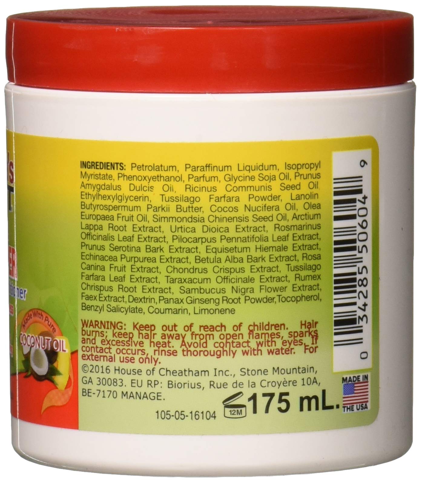 Africa's Best Gro Herbal application on hands, easy distribution for styling