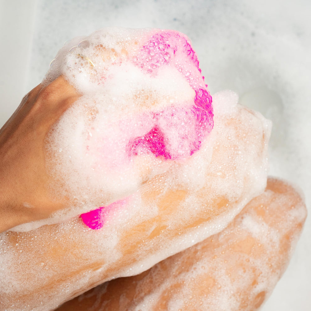AFRIKI African Net Sponge versatile spa-like self-care ritual.