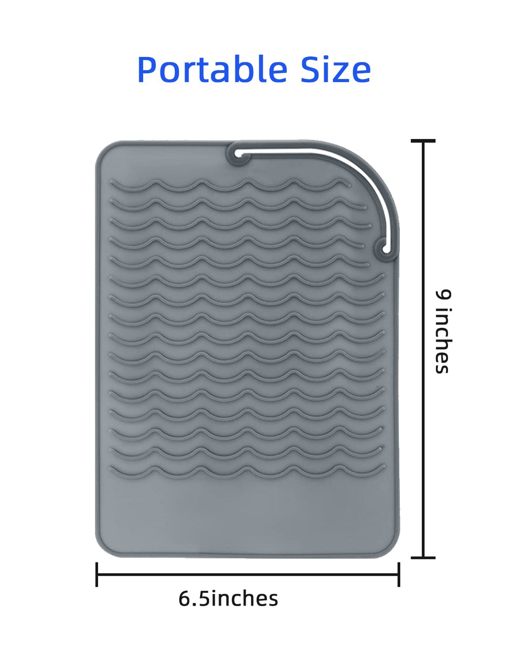 AFT90 collapsible travel mat shows portable styling protection.