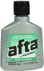 Afta Aftershave Skin Conditioner Original 3oz bottle for a smoother shave and irritation relief