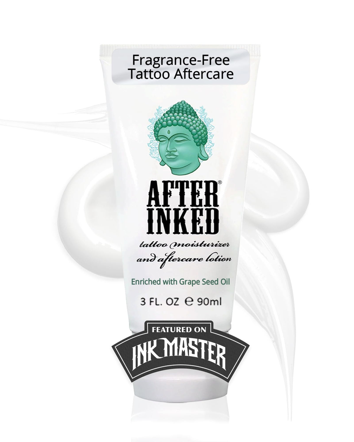 After Inked tattoo-aftercare-lotion-tube daily hydration for inked skin