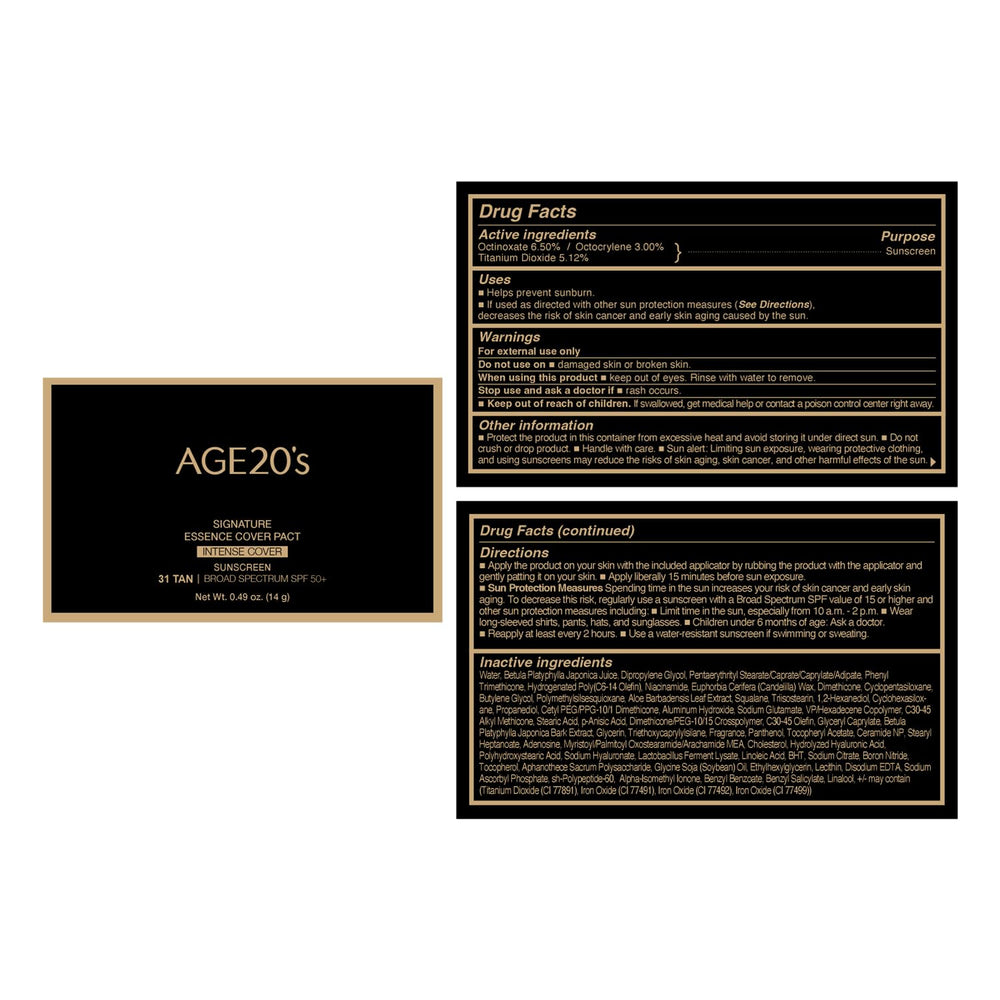 AGE 20's Signature Essence Pact cushion-design emphasizes ease, ideal for on-the-go touch-ups