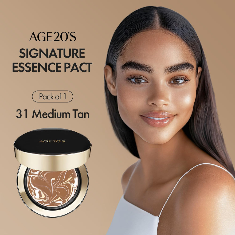 AGE 20's Signature Essence Pact SPF50 sun-protector keeps skin protected during sunny days