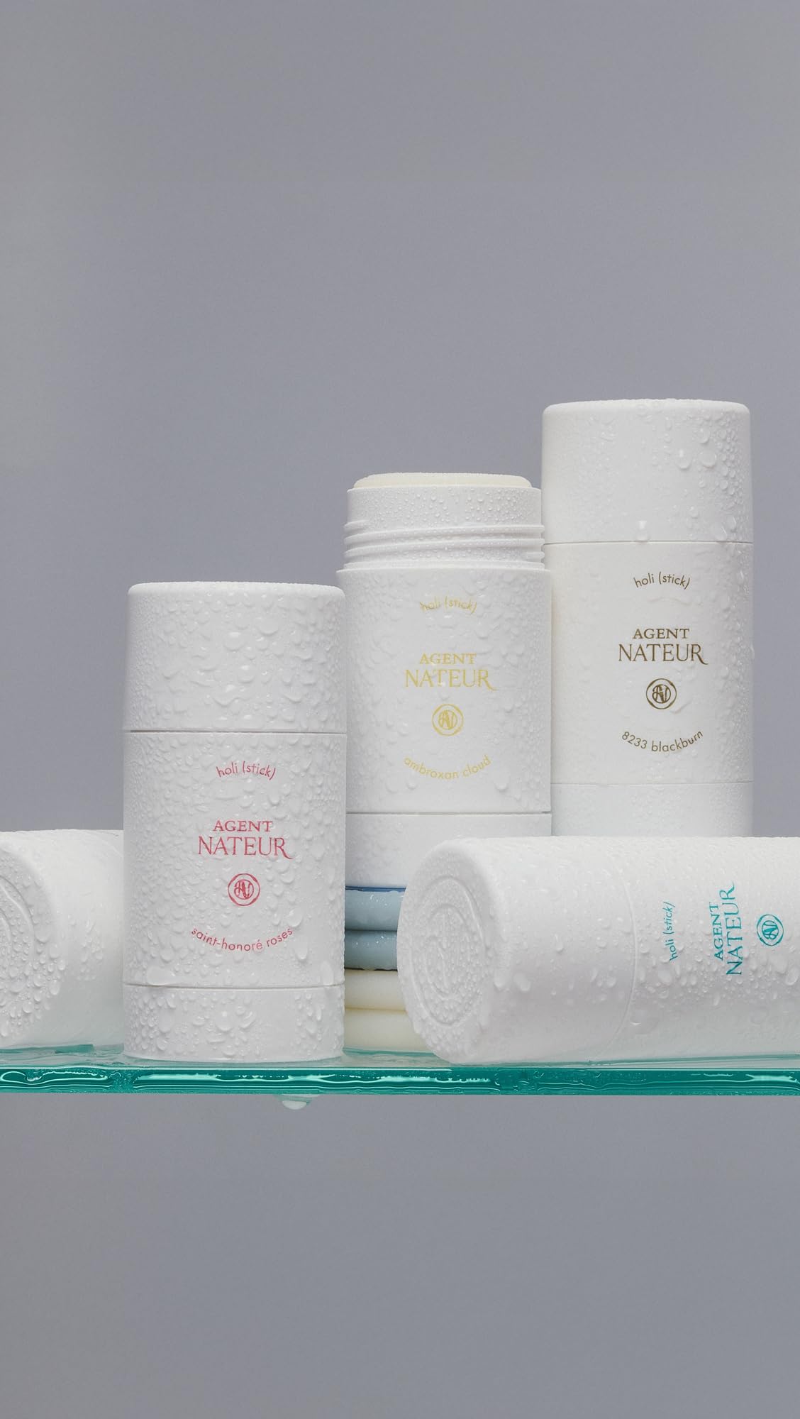 Agent Nateur holi stick aluminum-free formula emphasized in product shot