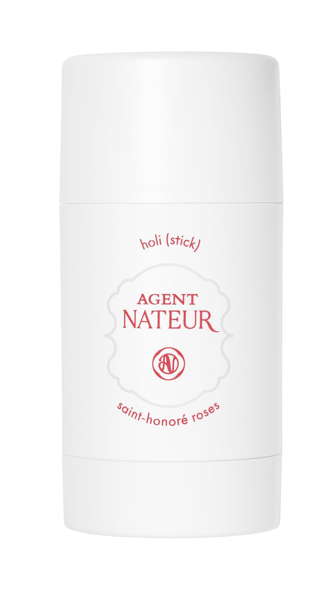 Agent Nateur holi Saint-Honoré Roses deodorant stick in use for all-day odor control