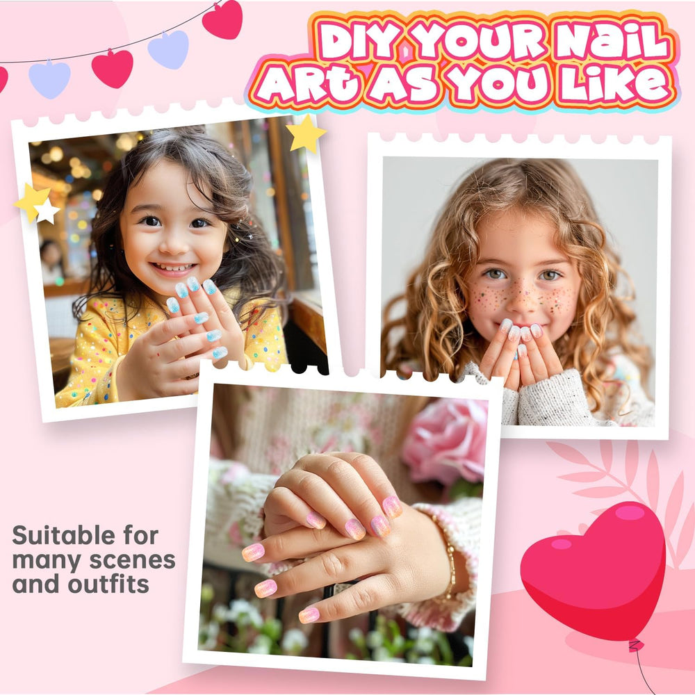 AGGKKY Durable Reusable Kid Nails for long-lasting playtime