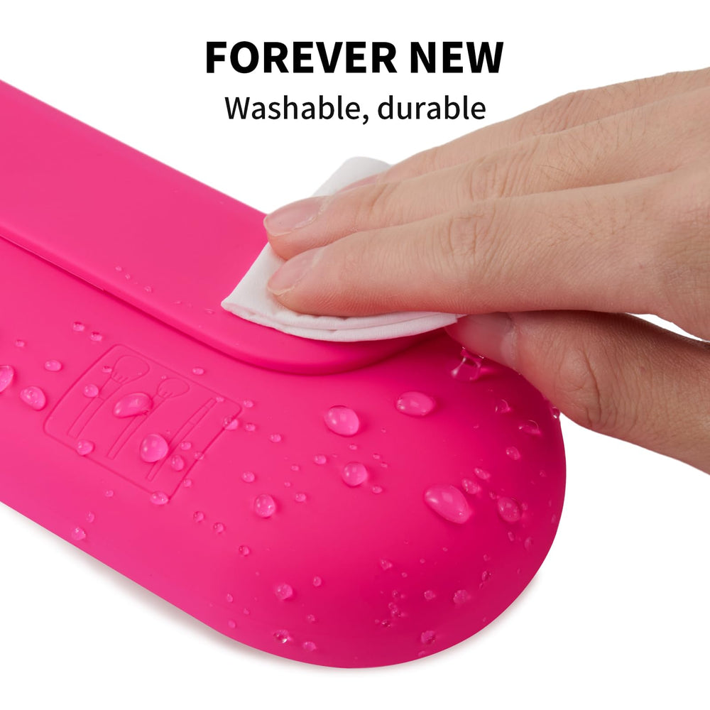 AGIKET easy-clean silicone material for quick maintenance after trips