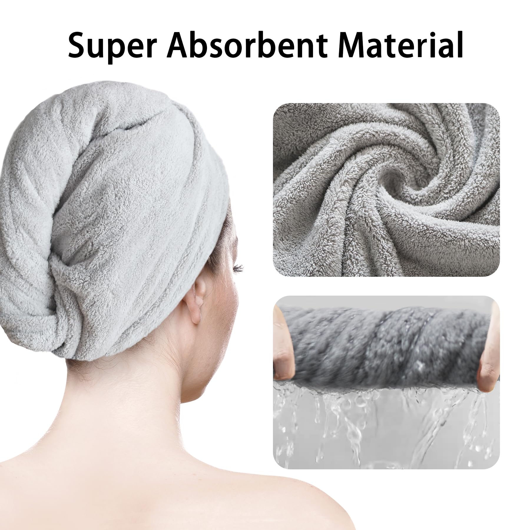 AGLIFEFY travel-friendly towel wrap compact design for hotels or on-the-go