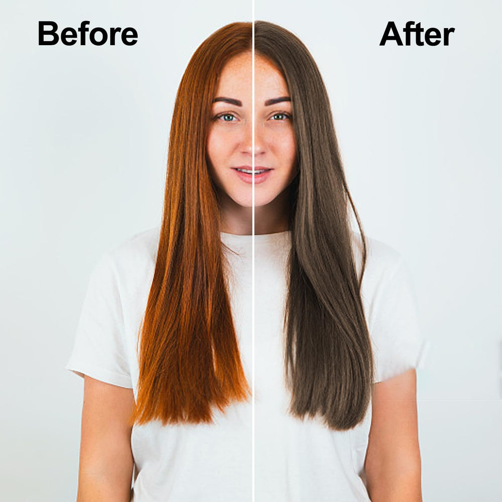Agthyuve Hair Dye Shampoo lather-foaming-shampoo shows gentle cleansing and color conditioning during use.