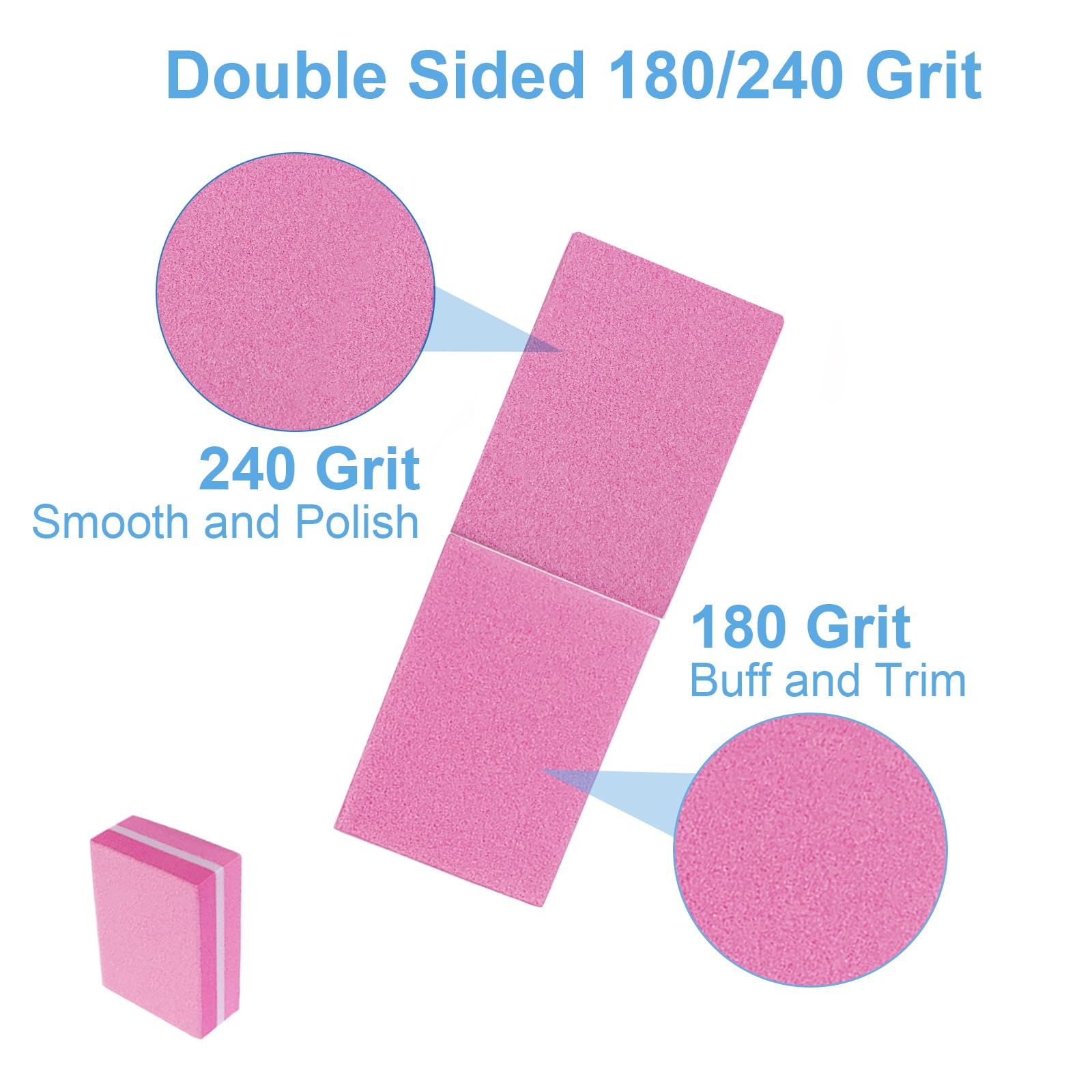 AhaTopia buffer blocks with EVA sponge for durable buffing
