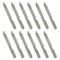 AhaTopia fingernail files in 4-inch precision grit for precise shaping on natural nails.