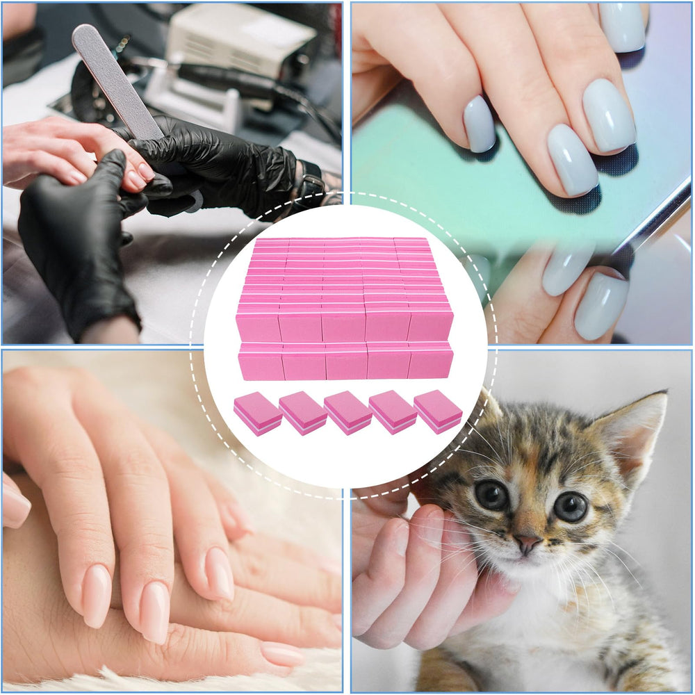AhaTopia nail buffer block suitable for acrylic and natural nails