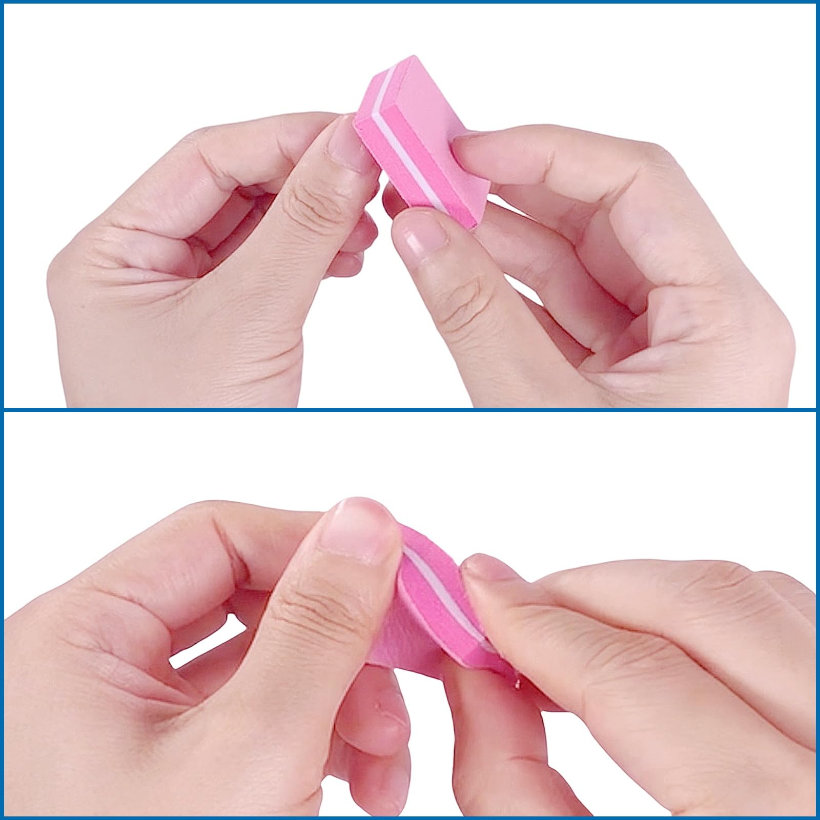 AhaTopia professional nail buffers prep nails for polish or gel