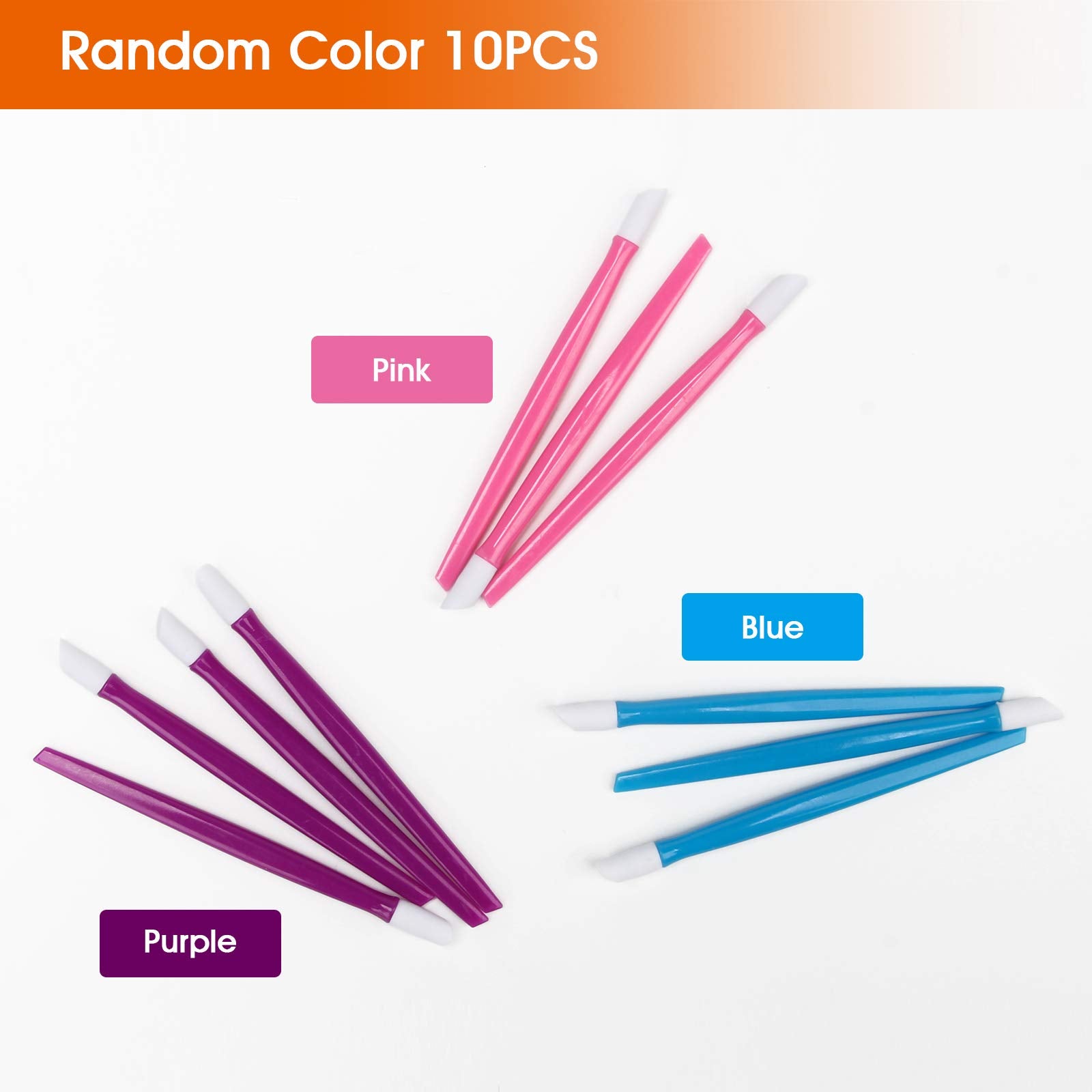 AHIER 10-piece set in color assortment for color-coded tool use.