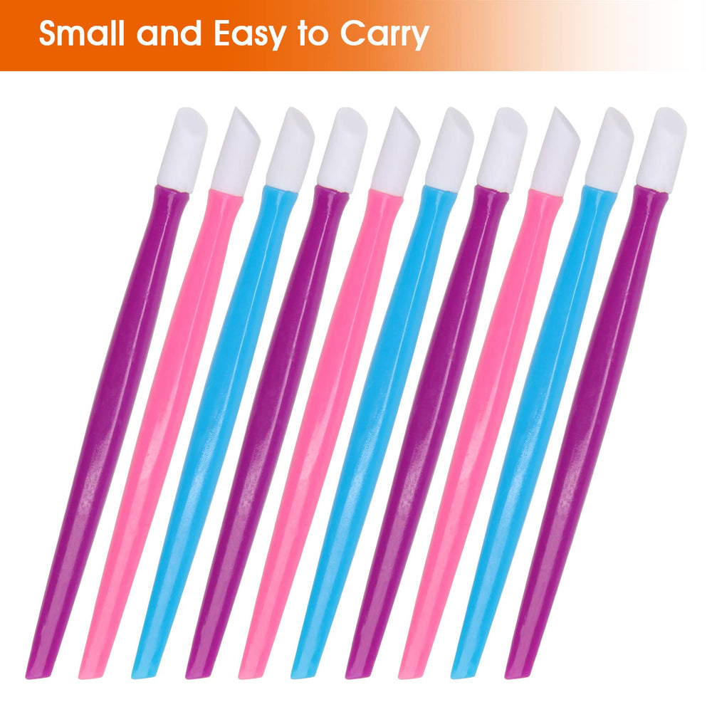 AHIER hard plastic tip cleans under nails with precise edge access.