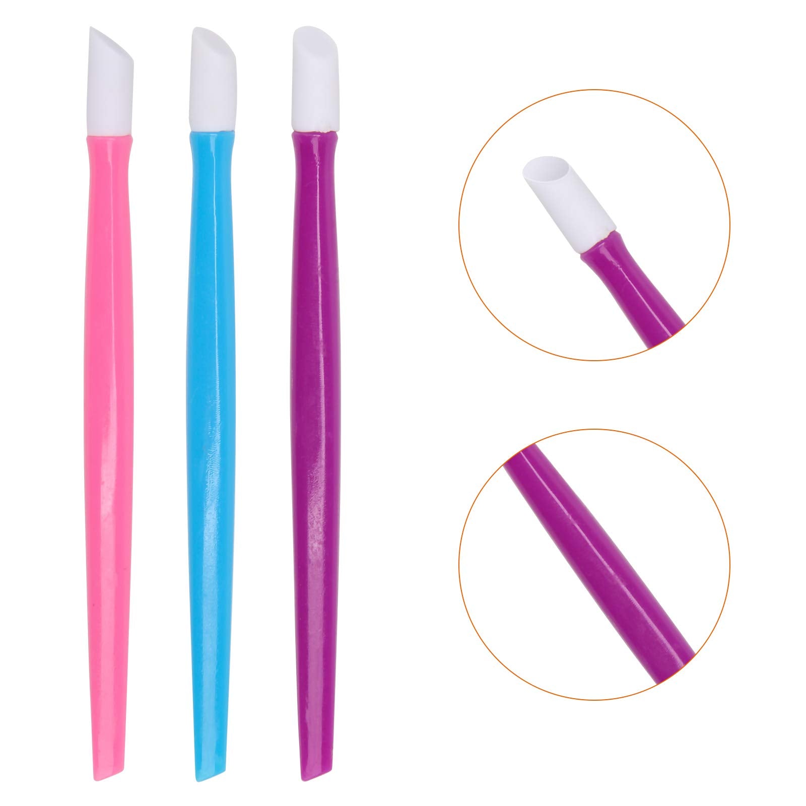 AHIER random color pack image indicates pink, blue, purple options for variety.