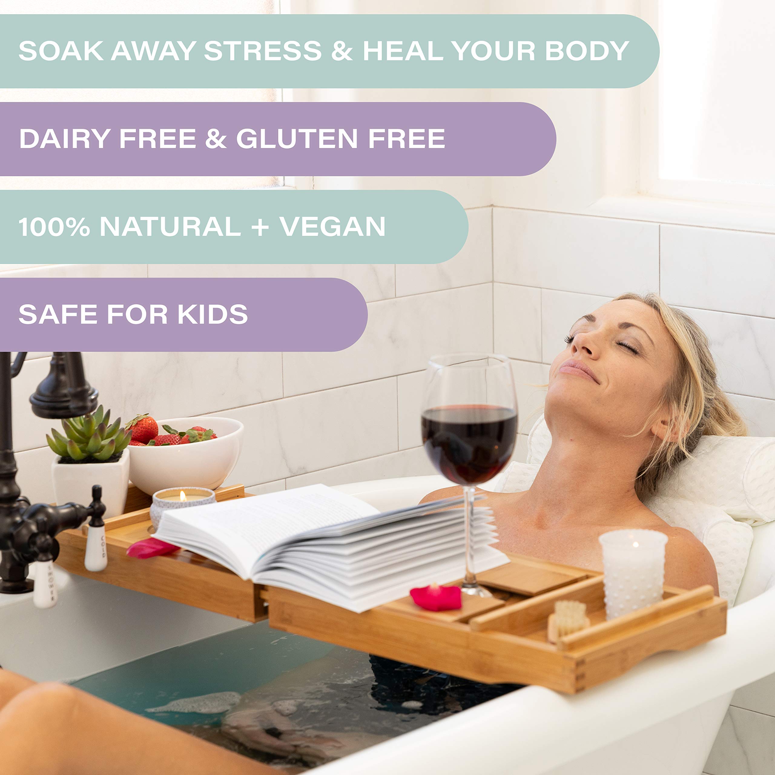 Stylish Ahila Power of Healing bath bomb packaging, perfect for gifting.