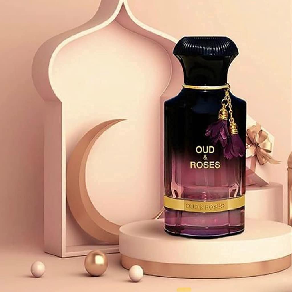 AHMED Oud & Roses lifestyle ambience with confident, stylish mood.