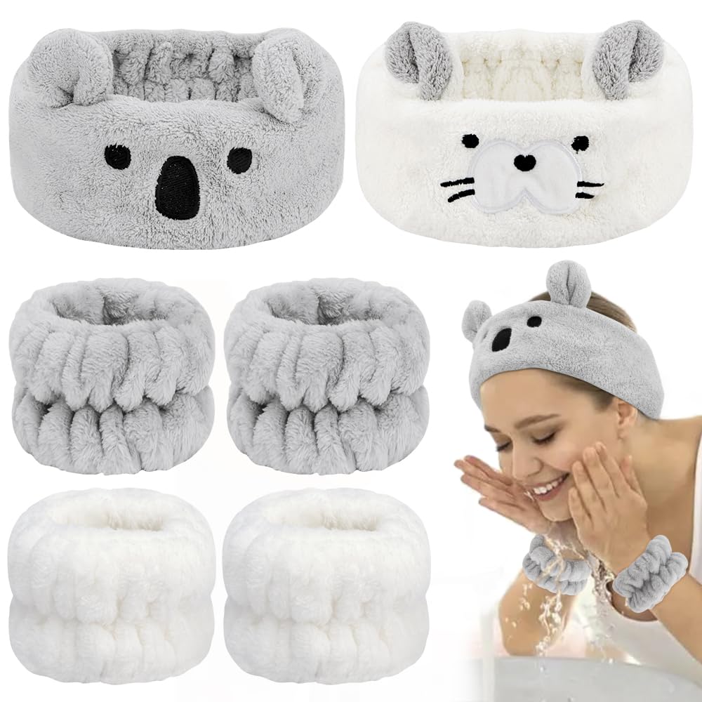 AHONEY face-wash-headband packaging view promotes organized skincare routines.