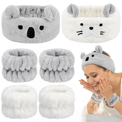 AHONEY face-wash-headband packaging view promotes organized skincare routines.