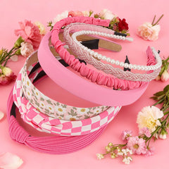 AHONEY headbands non-slip design keeps hair in place during activities.