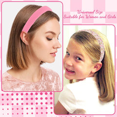 AHONEY headbands soft material closeup highlights comfortable all-day wear.