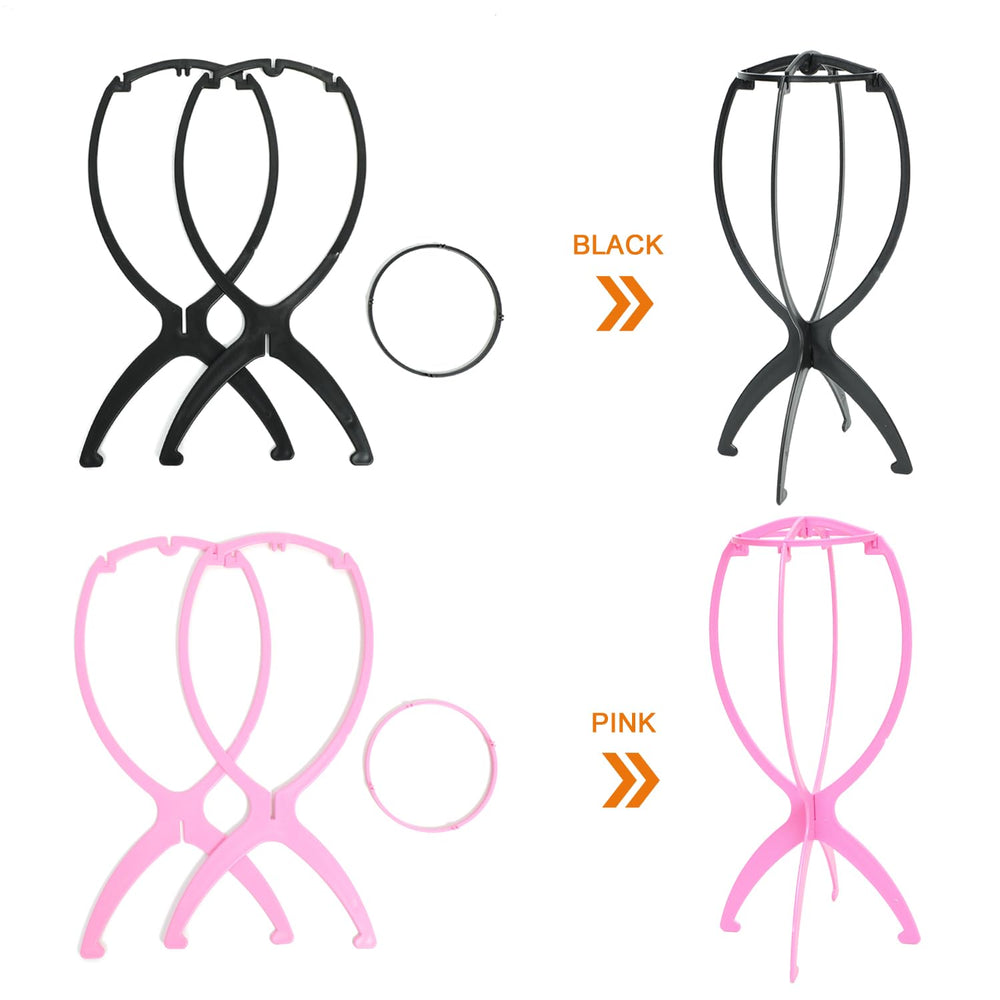 AIAIZHQH wig stand holding hat and accessories shows wide application.