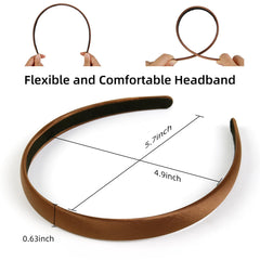 AIBFRID Headbands gray on-model pairs with versatile outfits.