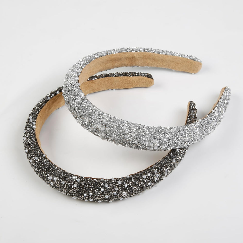 AIBFRID pearl-accent headband adds refined charm for events