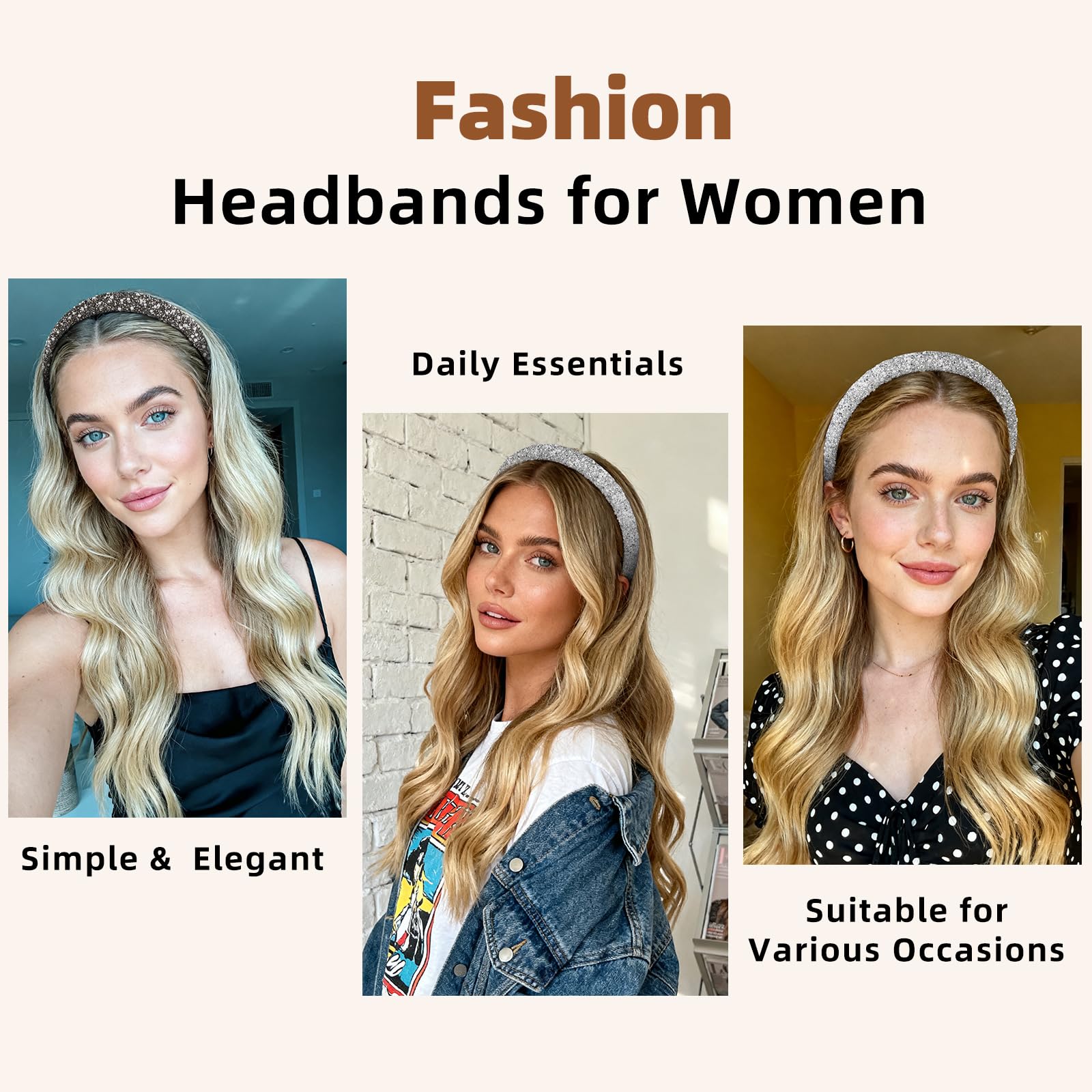 AIBFRID wedding party headband adds refined sparkle to ensembles