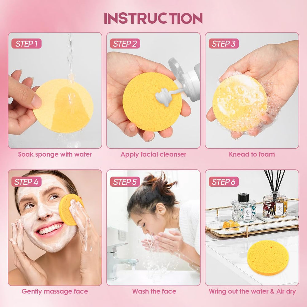 AIDEA makeup removal sponge demonstrates gentle, scratch-free makeup removal.