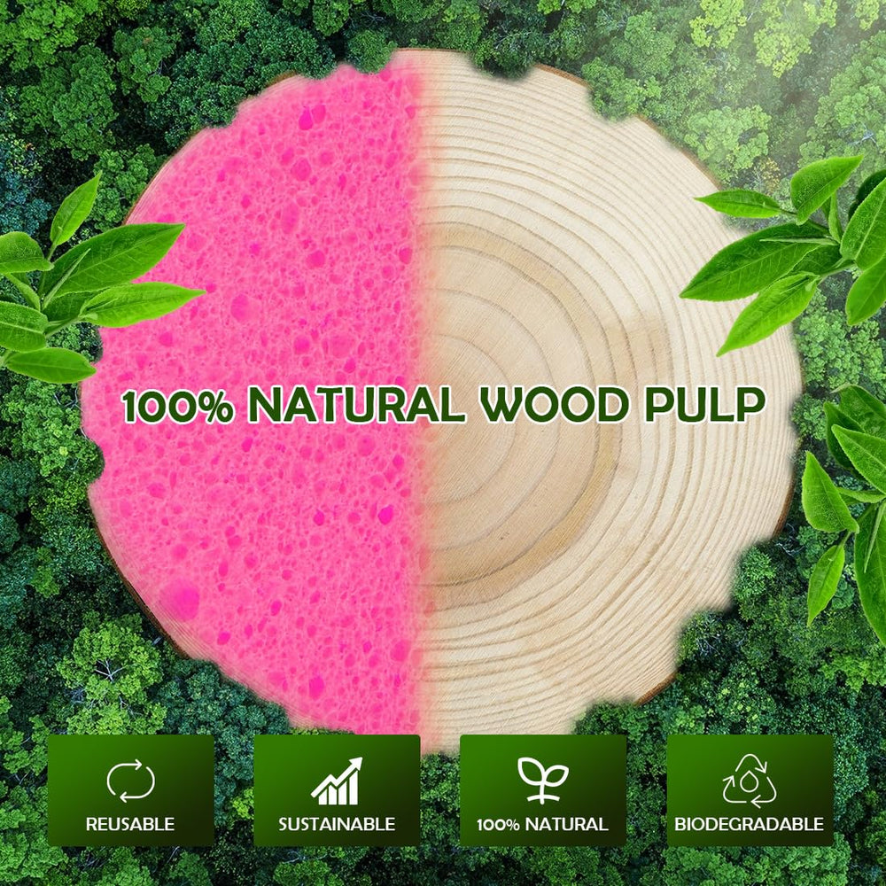 AIDEA plant-based cellulose sponges promote sustainable beauty routines