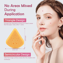 AIDEA sponges for cleansing and makeup removal demonstrate multi-purpose usefulness.