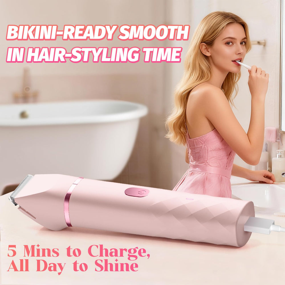 Aidiam Bikini Trimmer uso en viaje para retoques fuera de casa