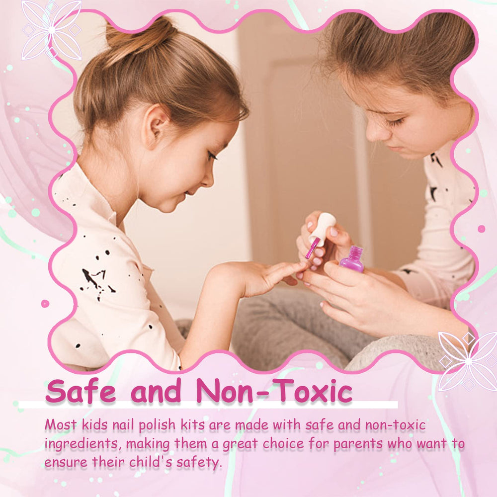 Aieenjor kids makeup-play set for safe pretend makeup sessions.