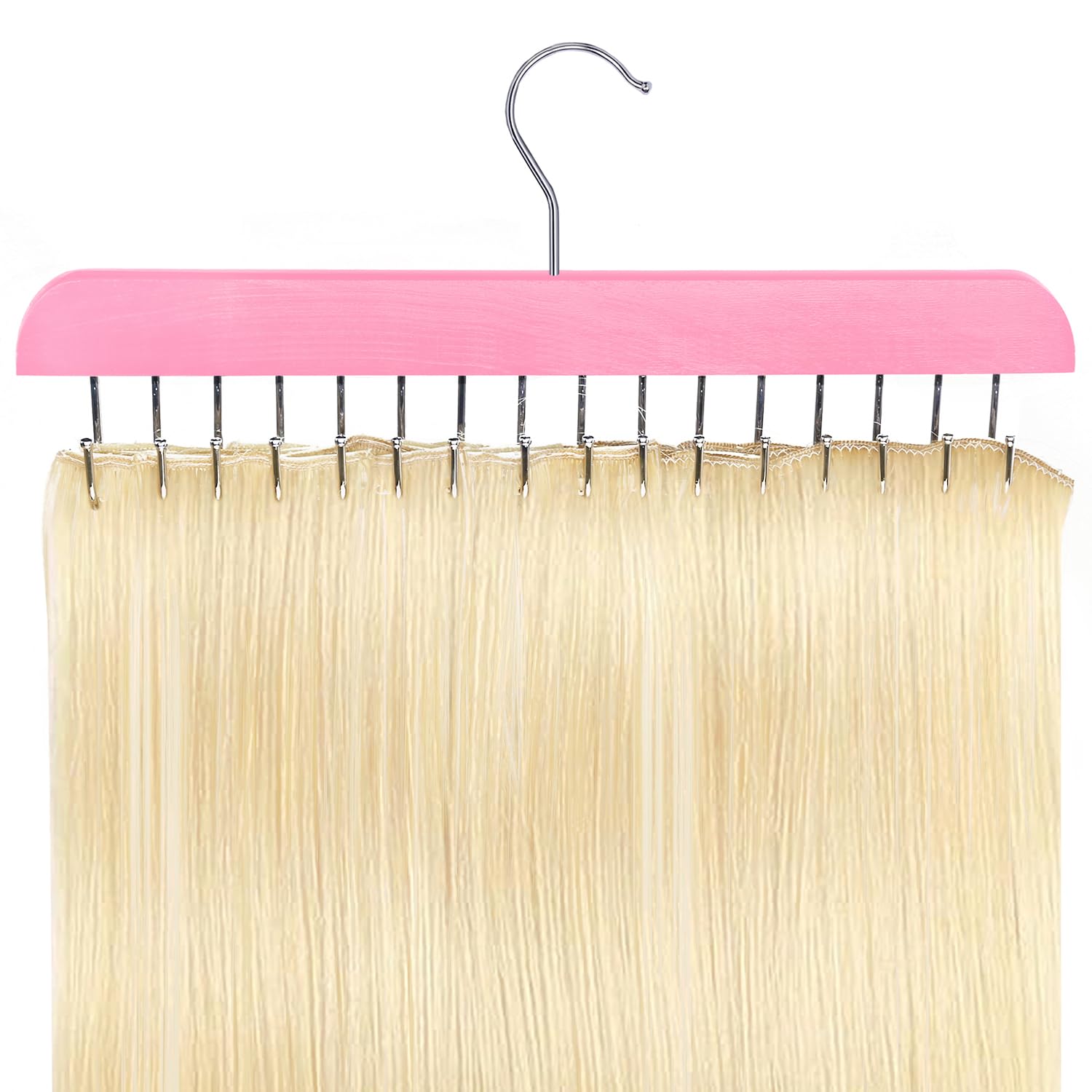 AIHOPESTO extensiones clip-in anchas: organizador estable para clip-ins.