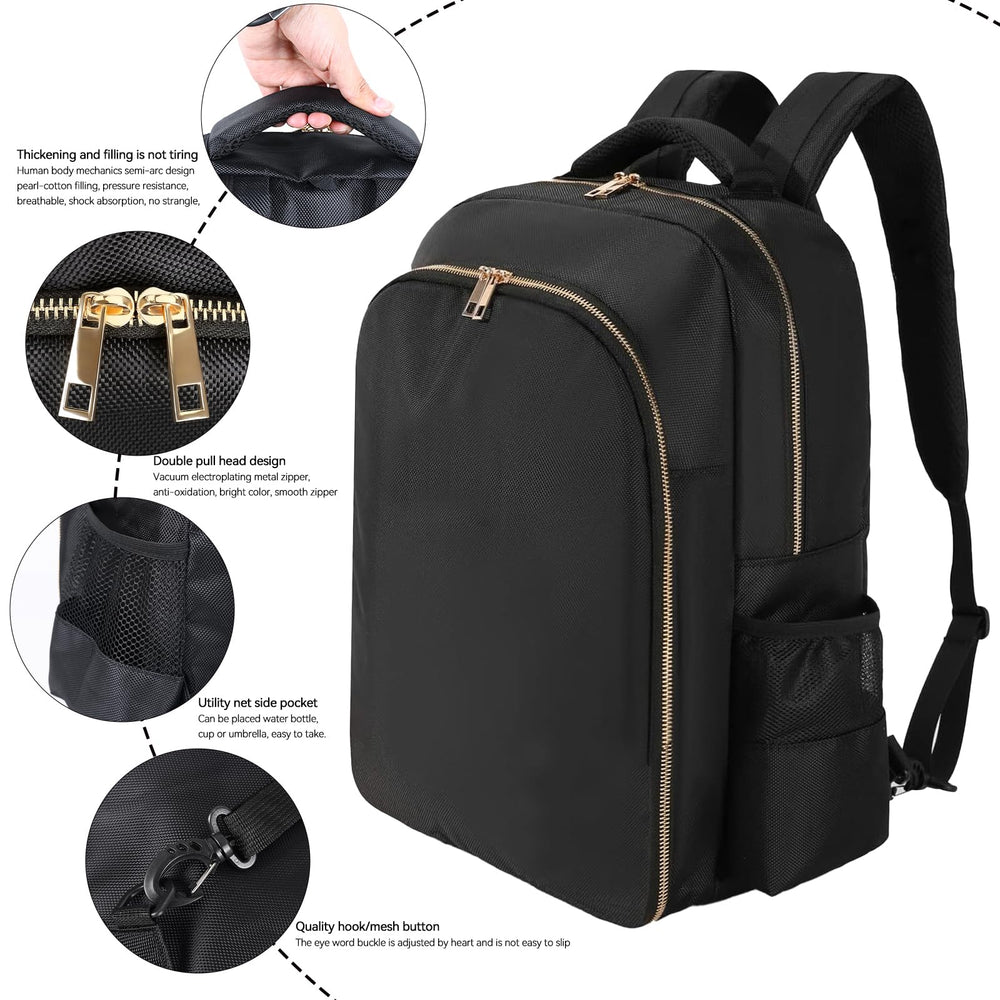 AIHOPESTO Barber Travel Backpack waterproof fabric protects tools in wet conditions and during travel