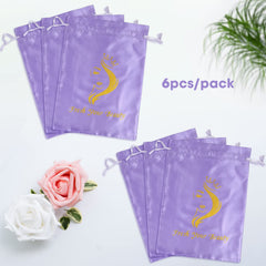 AIHOPESTO drawstring wig bag open for easy access during styling