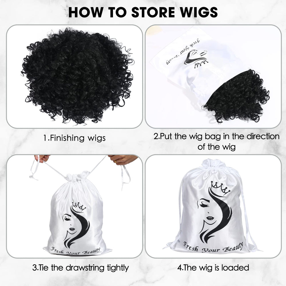 AIHOPESTO travel kit wig bag ready for on the go organization