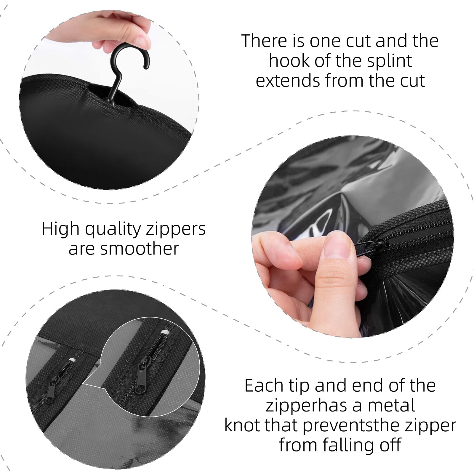 AIHOPESTO wig storage hanger is travel-friendly and easy to pack