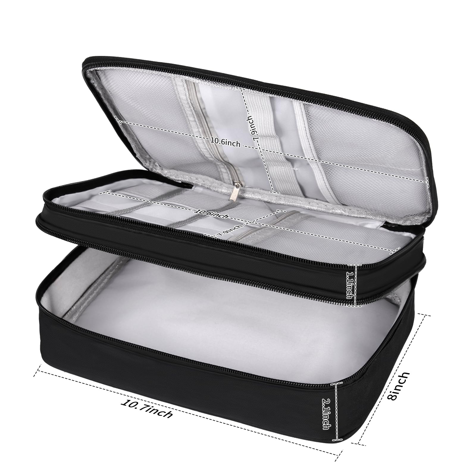 AIHOPESTO barber-case-durable-evashield sturdy EVA shell protection
