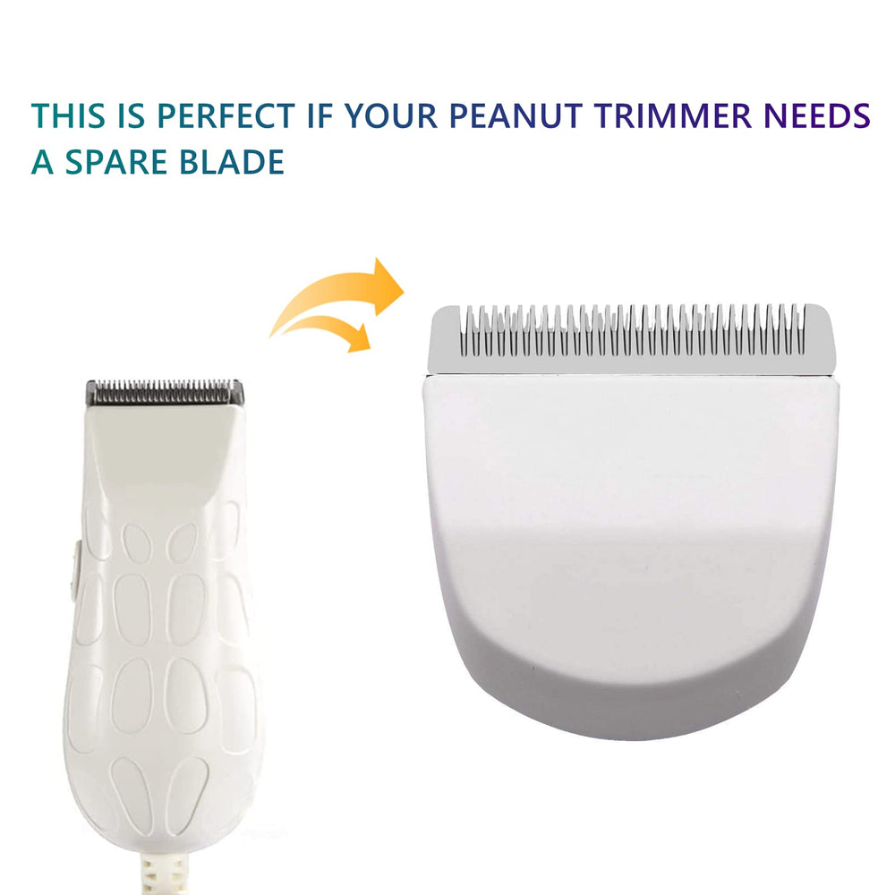 AIJALY replacement blades packaging shows two blades and four limit combs.