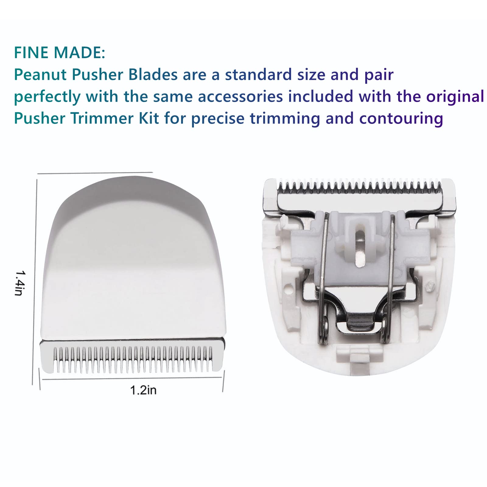AIJALY blades compatible with Wahl peanut clippers; model check.