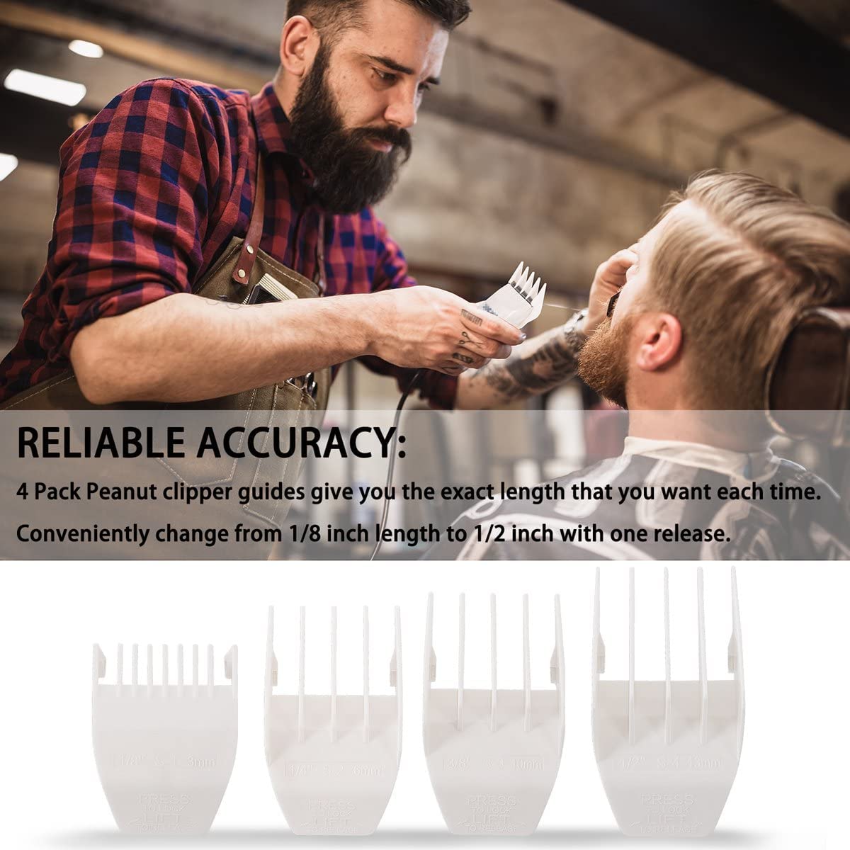 AIJALY limit combs included for versatile trimming options.