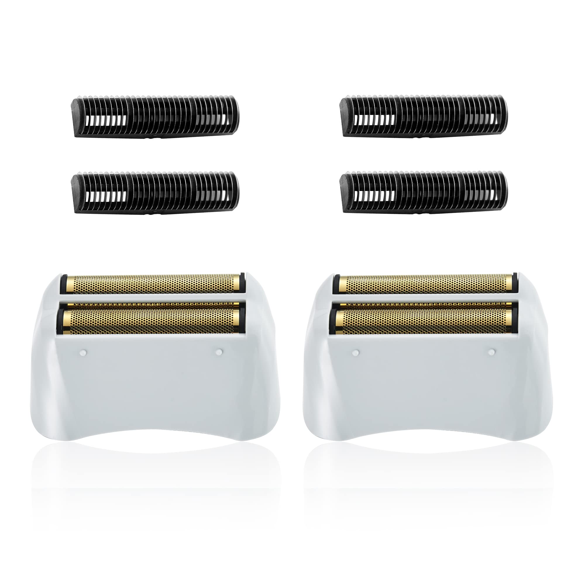 AIJALY Pro Shaver replacement foil close-up highlights durable silver foil for smooth shaving