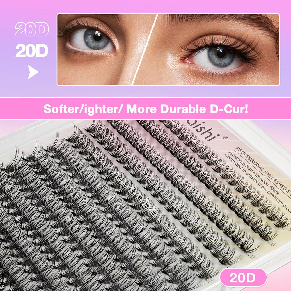 AILAISHI Lash Clusters quick-application for busy mornings.