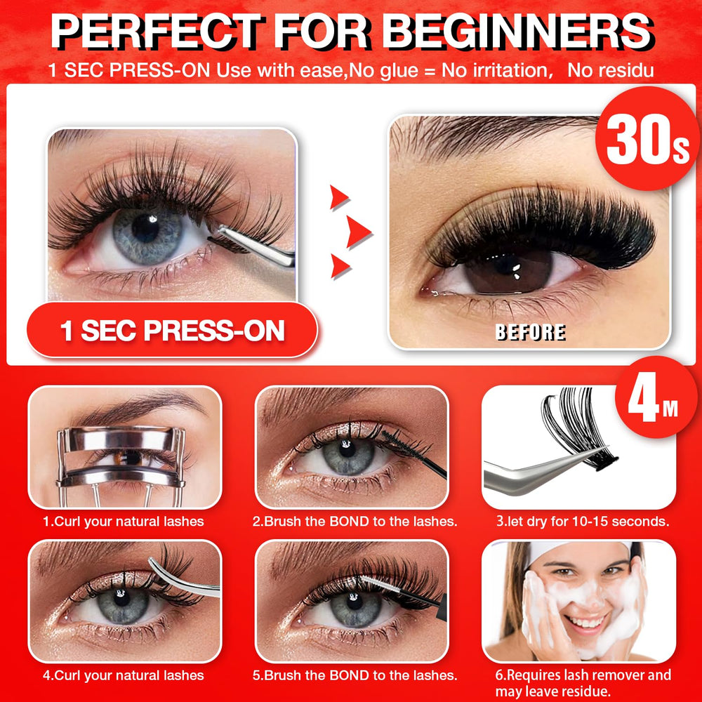 AILAISHI angled tweezers tool for precise placement and quick application.