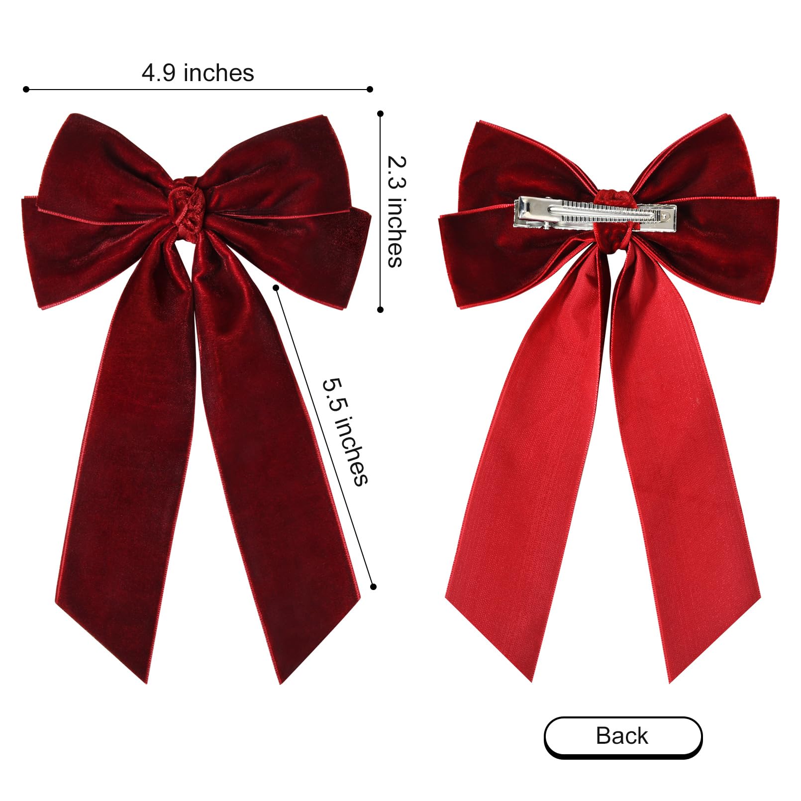 Aileam velvet bow on headband demonstrates stylish accessory for kids.