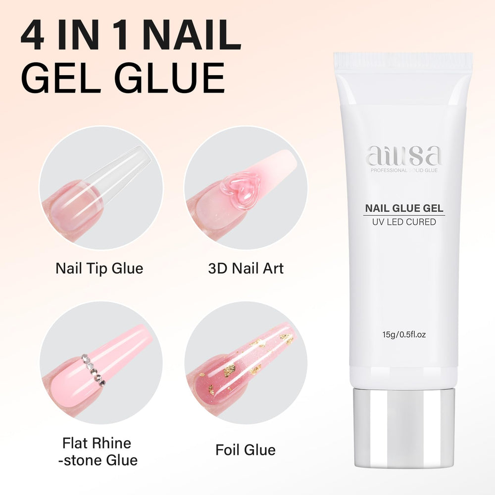AILLSA crystal-clear formula stays natural-looking and resists yellowing after application.
